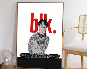 blk Dj Poster