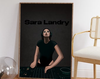 Sara Landry Dj Poster