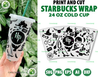 Download Harry Potter Starbucks Cold Cup Etsy