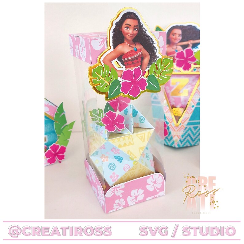 Template Box Shaker Box Clear Tall Candy Bar Box Favor Box SVG Does not include image design