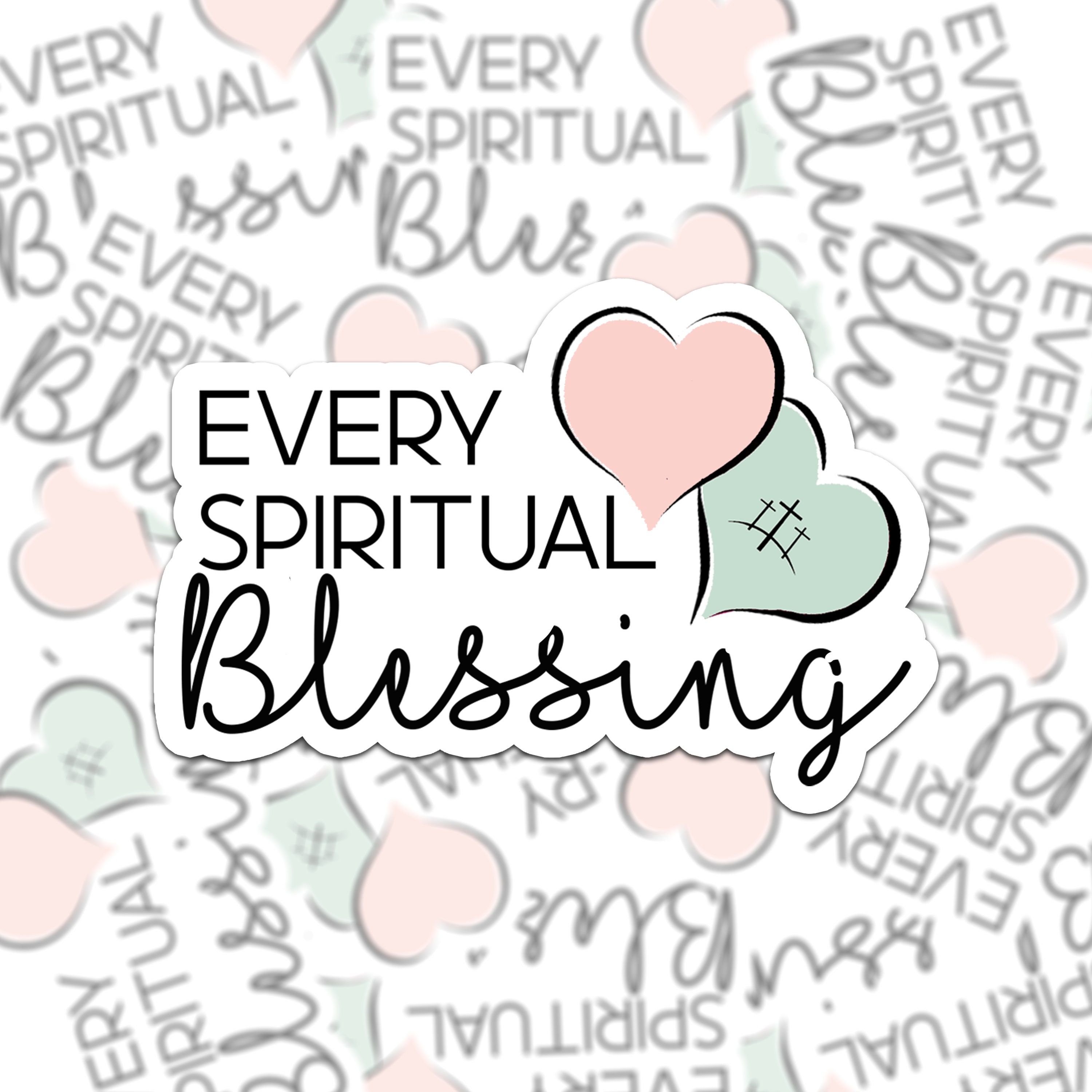 Every Spiritual Blessing Sticker Etsy