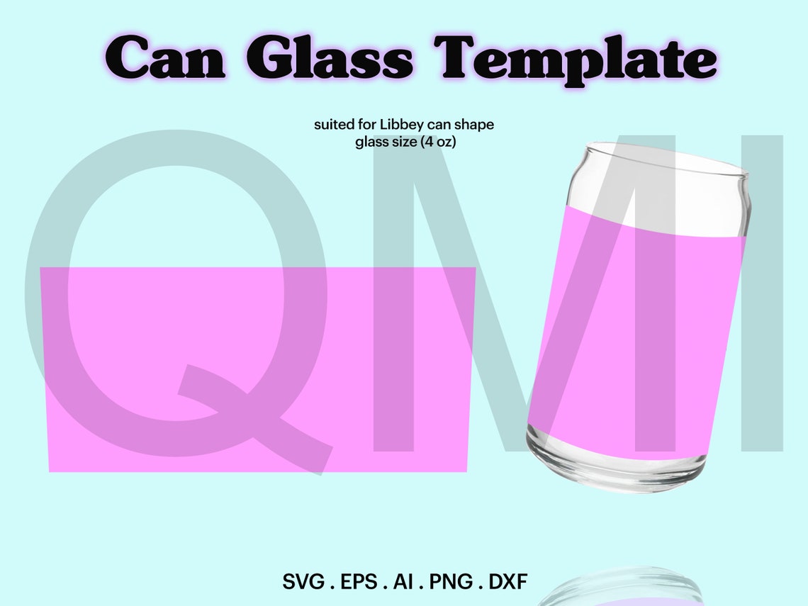 Beer Can Wrap Template