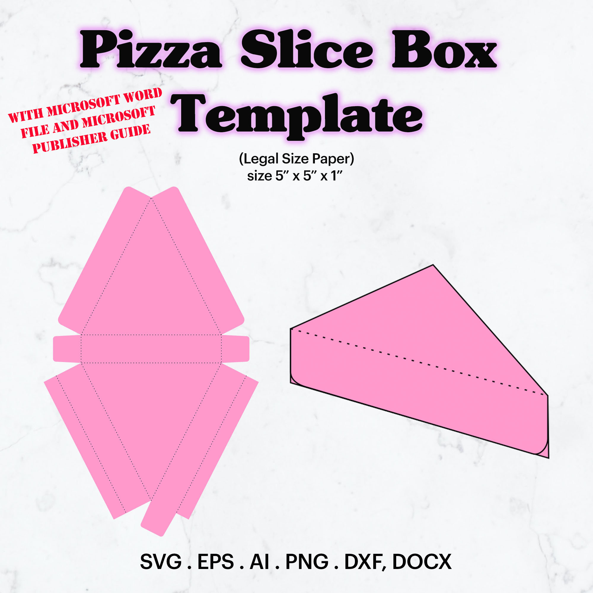 Pizza Slice Box Template SVG, Legal Paper Size, Box 5 X 4.9 X 1 Template, Birthday Party, Birthday Favor Template, Cricut, Silhouette - Etsy free-pizza-slice-clipart-template-edit-online-download-template-net