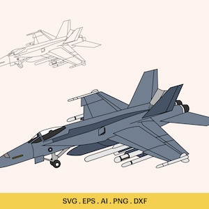F-18 Super Hornet Svg, Fighter Jets Png, F/A-18E Super Hornet Svg, Plane for Cake Toppers, USAF Svg, Air Force Jets Svg, Cricut, Silhouette