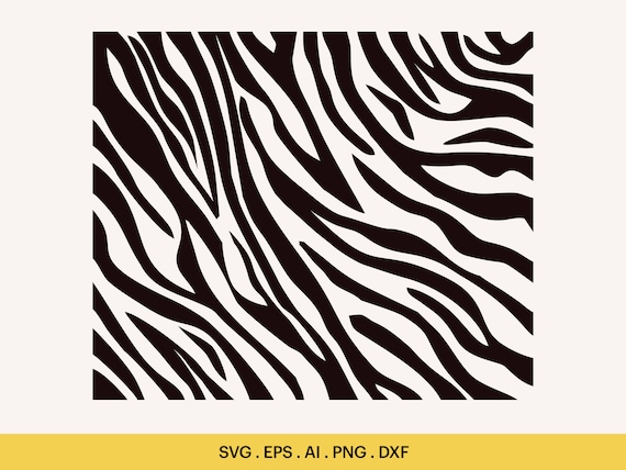 Tiger Print SVG Tiger Patern Svg for Cricut Tiger is the New - Etsy Ireland