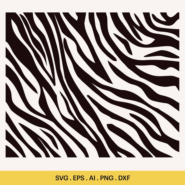 Tiger Print SVG, Tiger Patern Svg for Cricut, Tiger is The New Black Svg, Tiger Stripes Files for Cricut, Cricut, Silhouette