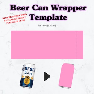 Bier kan wrapper lege sjabloon SVG, 320 ml bier kan volledige wrap sjabloon naadloos, bier sjabloon, kan lege sjabloon, Cricut, silhouet