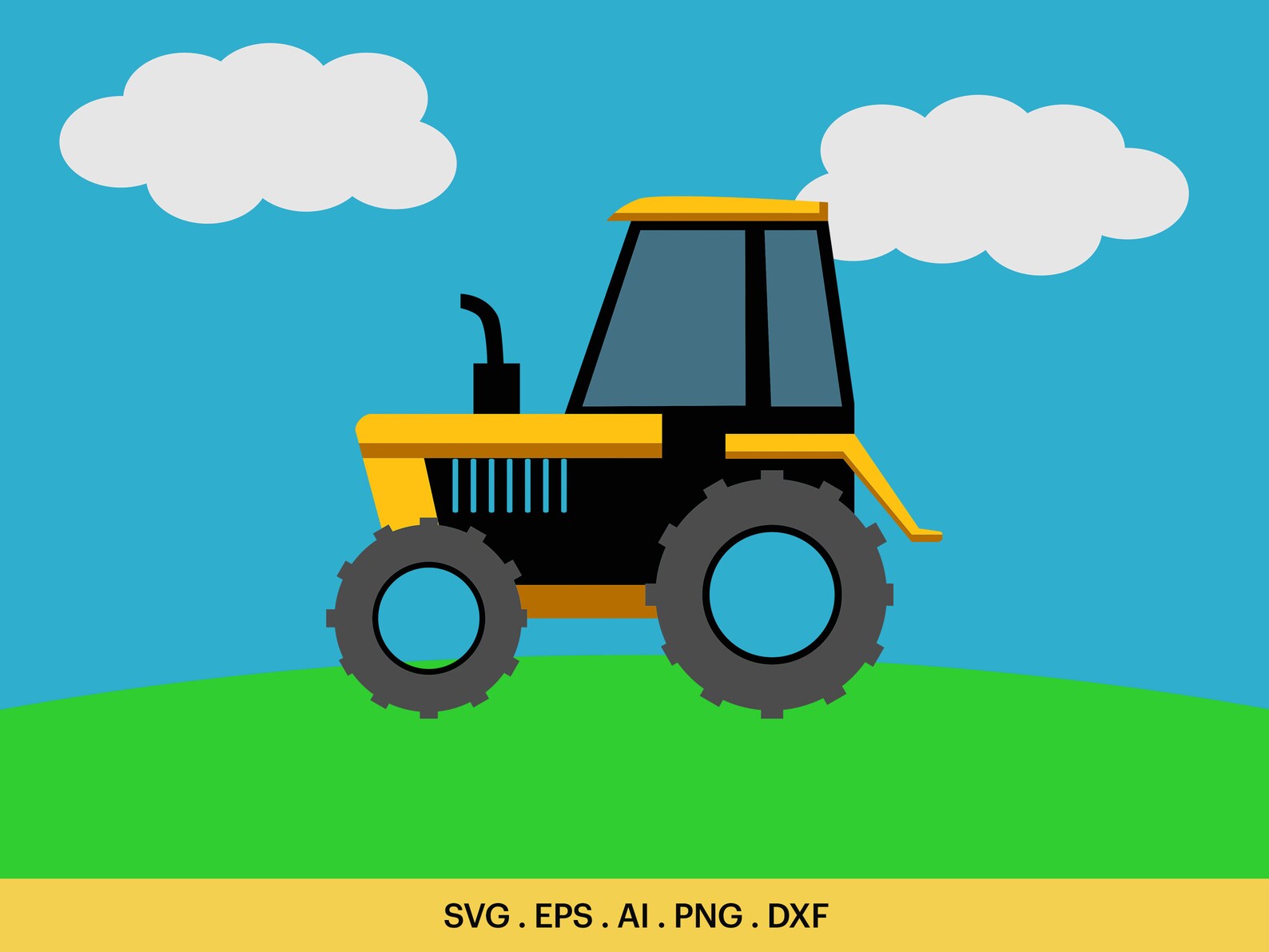 Tractor SVG Svg Files for Cricut Tractor John Deere Tractor Etsy