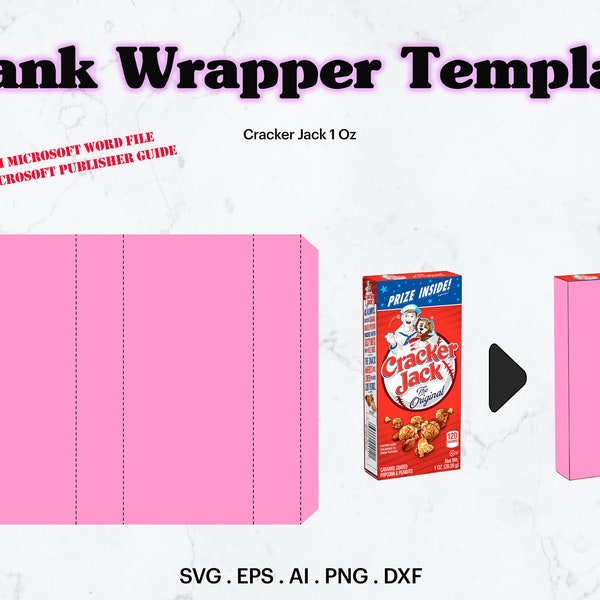 Cracker Jack Box Etsy