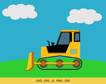 Bulldozer SVG, Bulldozer Sayings svg, Bulldozzer Shirt, Bulldozer Design, Bulldozer Stickers, Cricut, Silhouette