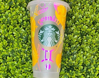 Gemini Cup, Gemini Cold Cup, Zodiac Sign Cup, Zodiac Cold Cup, Gemini Cup, Gemini Tumbler, Gemini Zodiac Gift, Gemini Zodiac, Gift for her