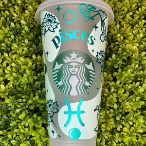 Pisces Cup, Pisces Cold Cup, Zodiac Sign Cup, Pisces gift, Pisces Coffee Cup, Astrology Gift, Teacher Gift, Pisces Tumbler, Custom Pisces