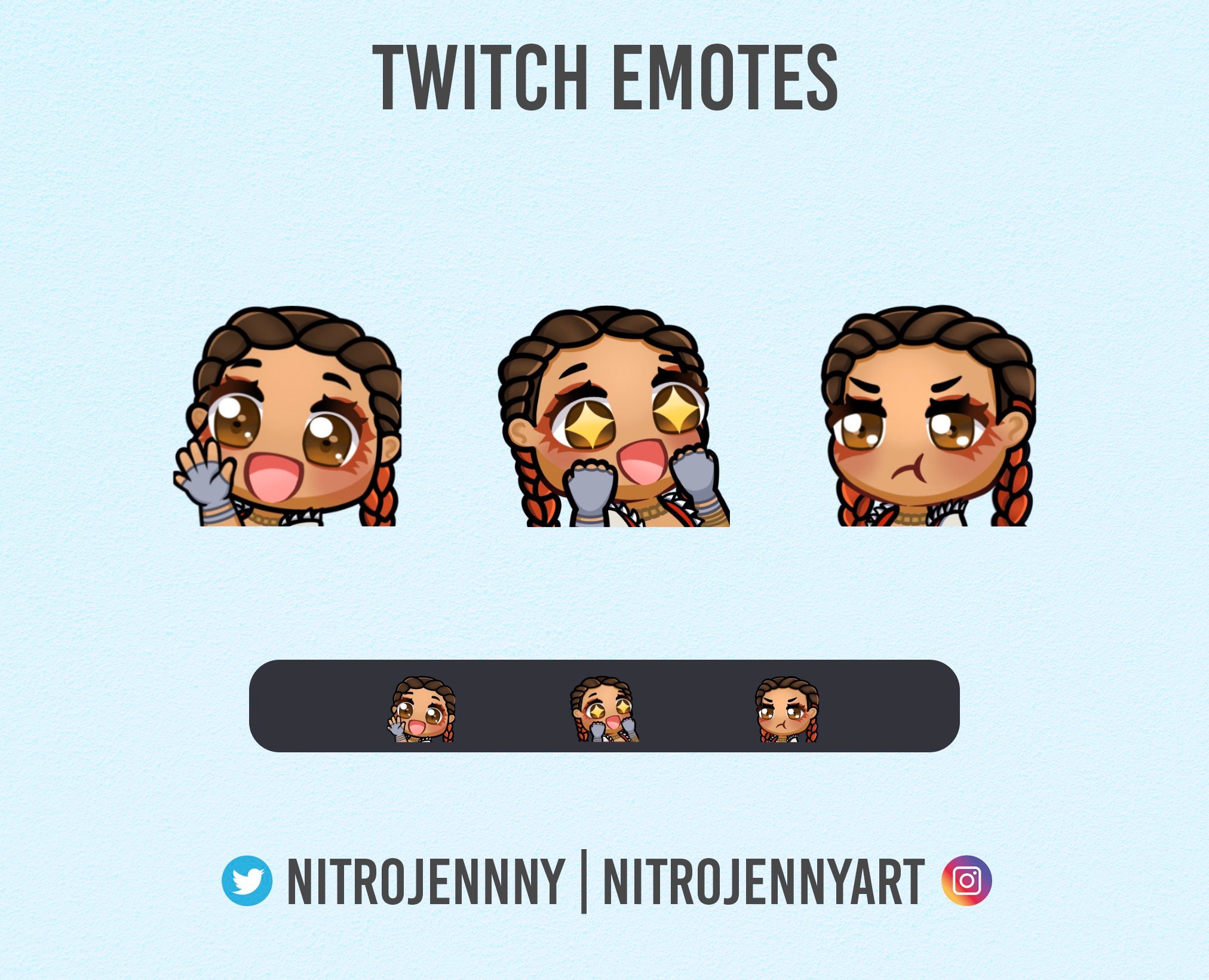 Twitch Emotes Discord Emotes Apex Legends Loba Cute Etsy