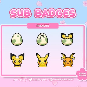 Poke Balls Twitch Sub / Cheer Badges Pixel Art - seaosaur's Ko-fi