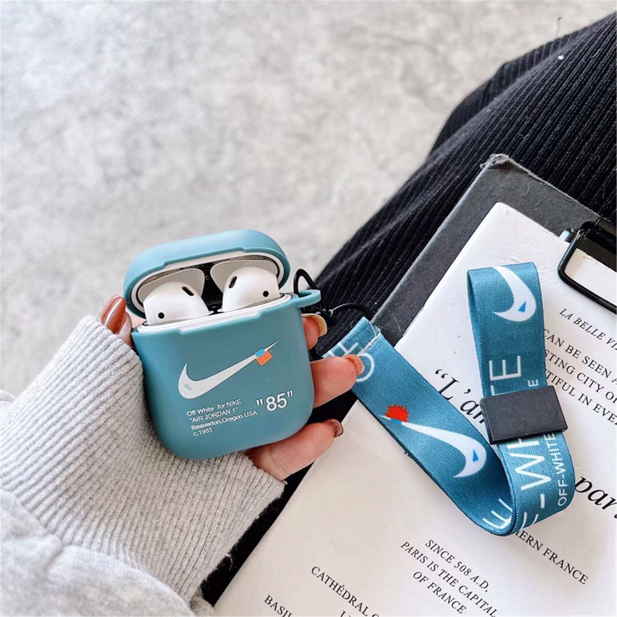 AirPod Case Hypebeast Nike Off White Inspired AirPod Etsy
