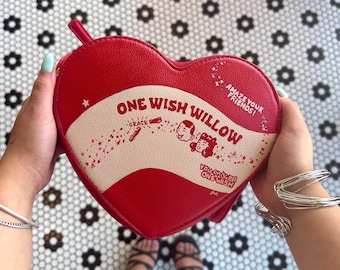 Gothic Heart Purse – One Wish Willow Obsession Horror Movie Bag