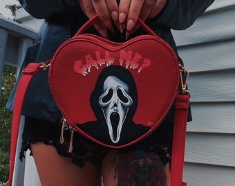 Scream inspired “CALL ME?” Bag