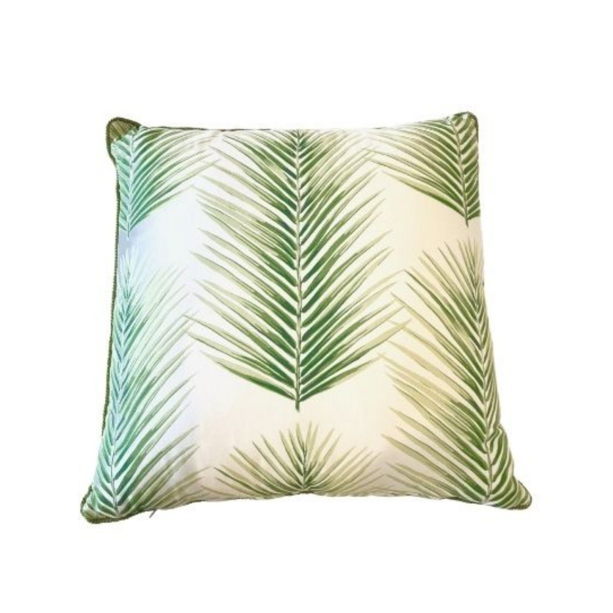 Palm Fern Designer Pillow Palm Leaf Pillow Tropical Palm - Etsy