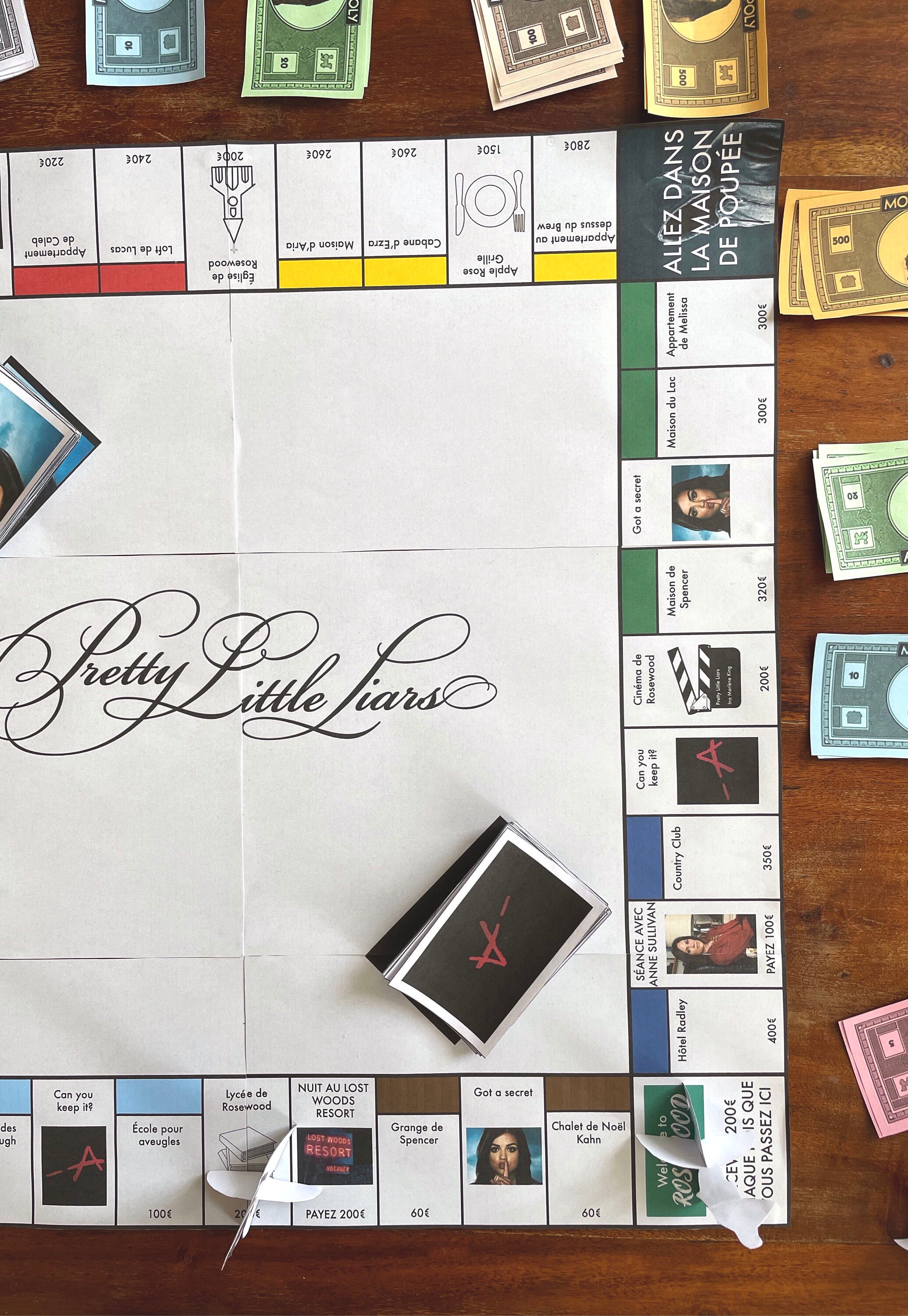 Monopoly A Imprimer Pretty Little Liars Etsy