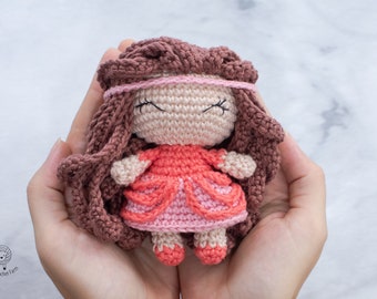 Mini Juliet Amigurumi doll | crochet doll pattern DIY | Romeo and Juliet