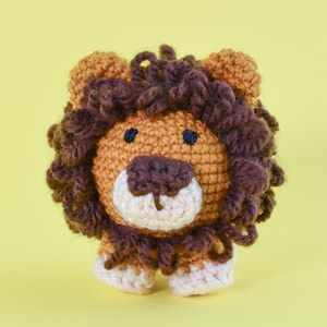 Löwe Häkelanleitung | Kleiner Löwe Amigurumi Häkelanleitung | Video-Anleitung