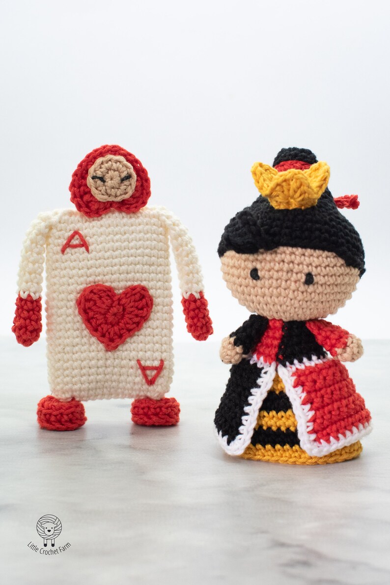 Card Soldier crochet pattern. Alice in wonderland amigurumi pattern. Stuffed toy PDF image 6