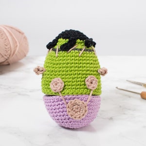 Halloween crochet Party favor. Crochet goody bag. Halloween surprise egg!