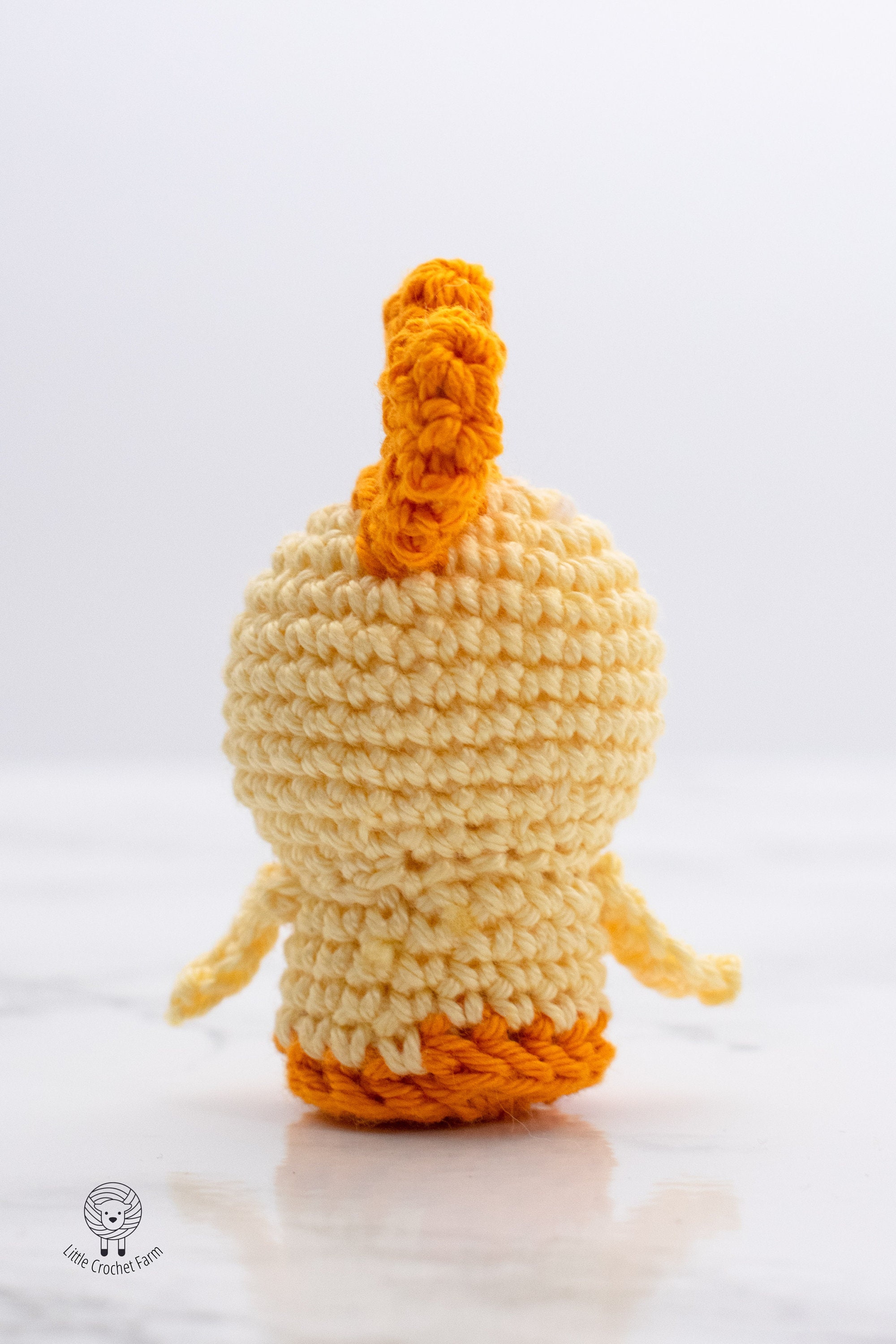 イースターのひよことサプライズエッグの編みぐるみ編み図（PDF