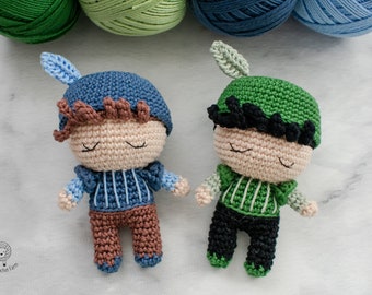Mini Romeo Amigurumi doll pattern | crochet doll pattern DIY | Romeo and Juliet - Little boy amigurumi