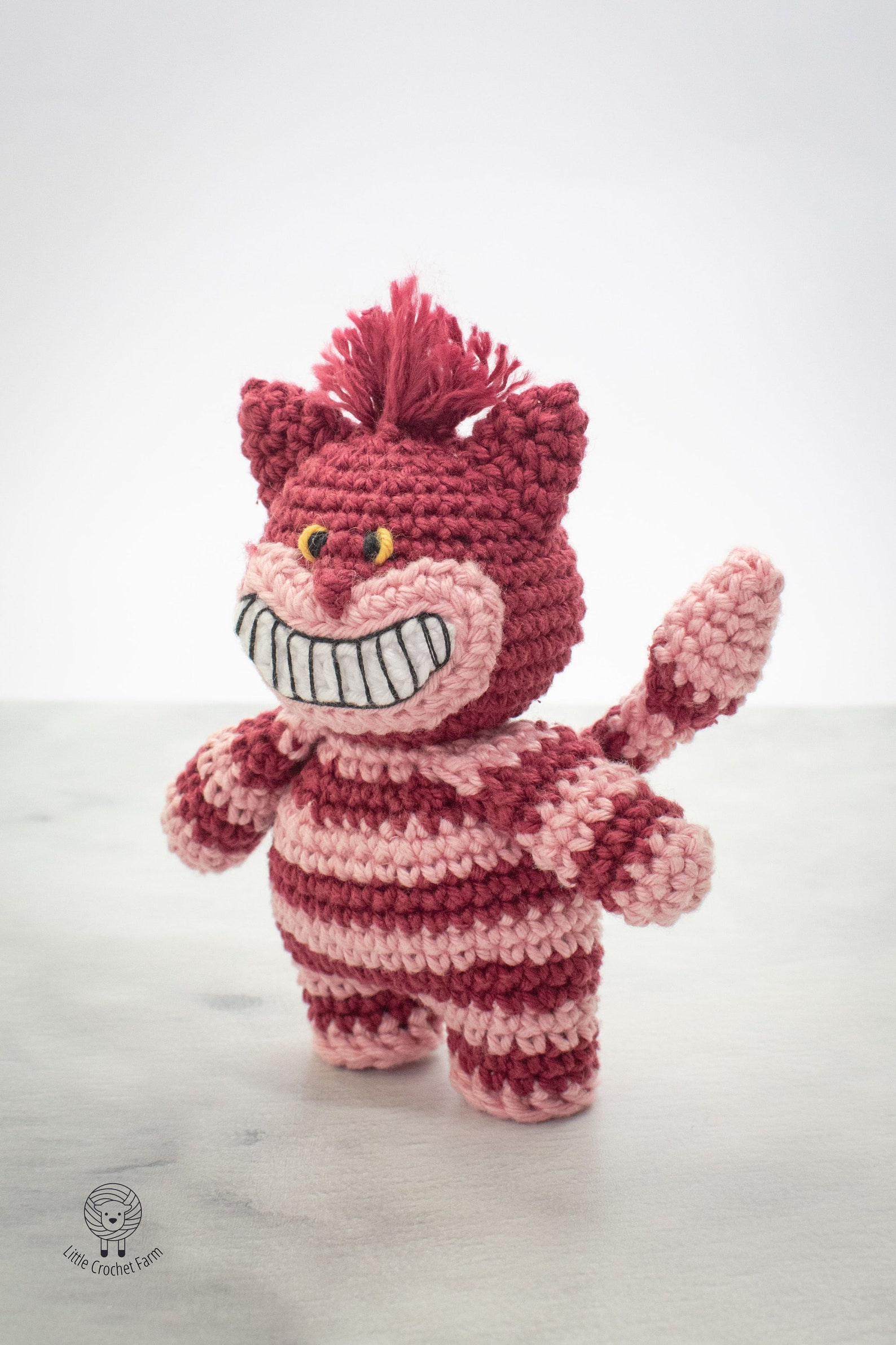 Cheshire Cat Amigurumi Pattern. Crochet Cheshire Cat Stuffed Etsy