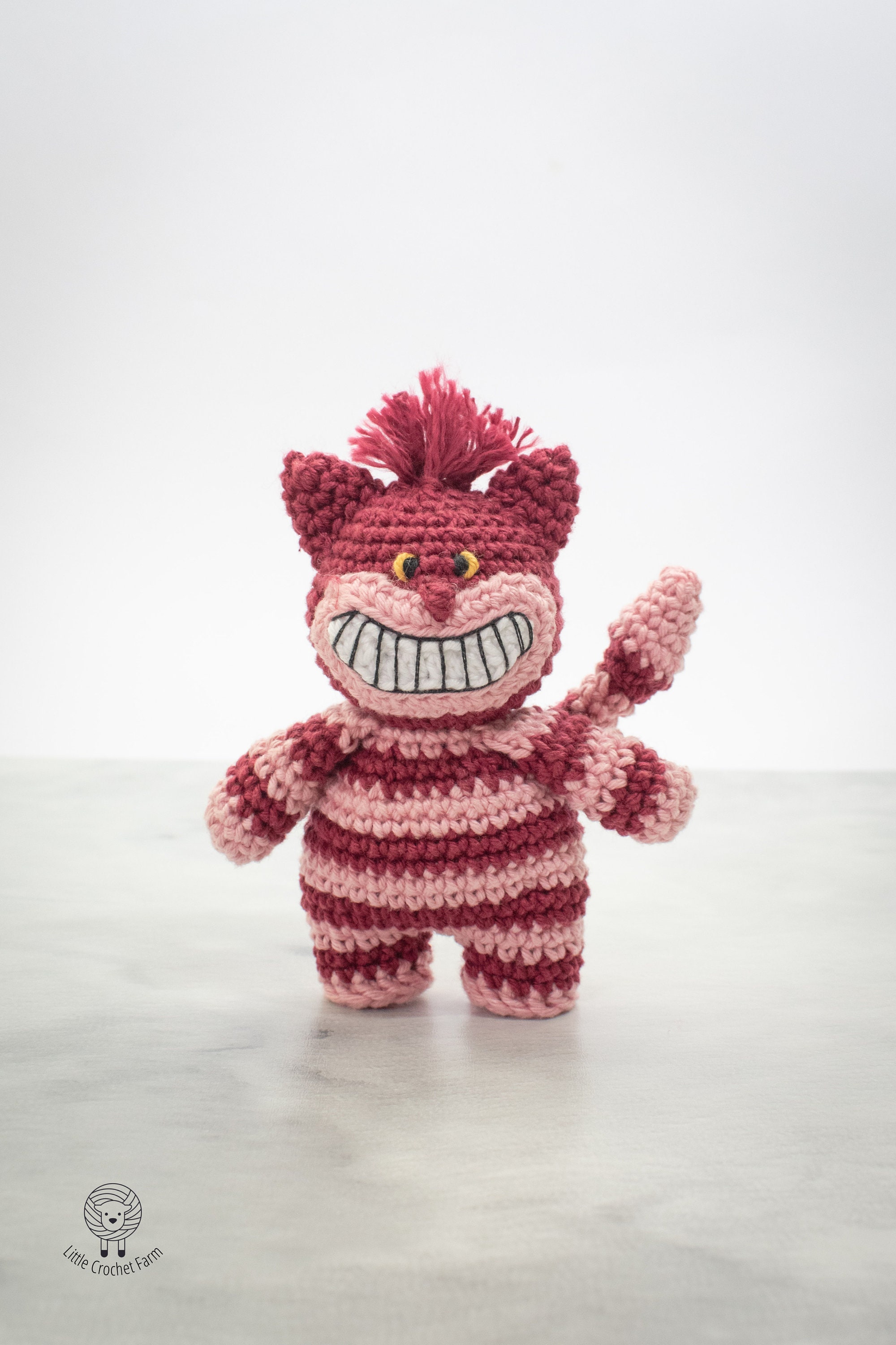 Cheshire Cat Amigurumi Pattern. Crochet Cheshire Cat Stuffed Etsy