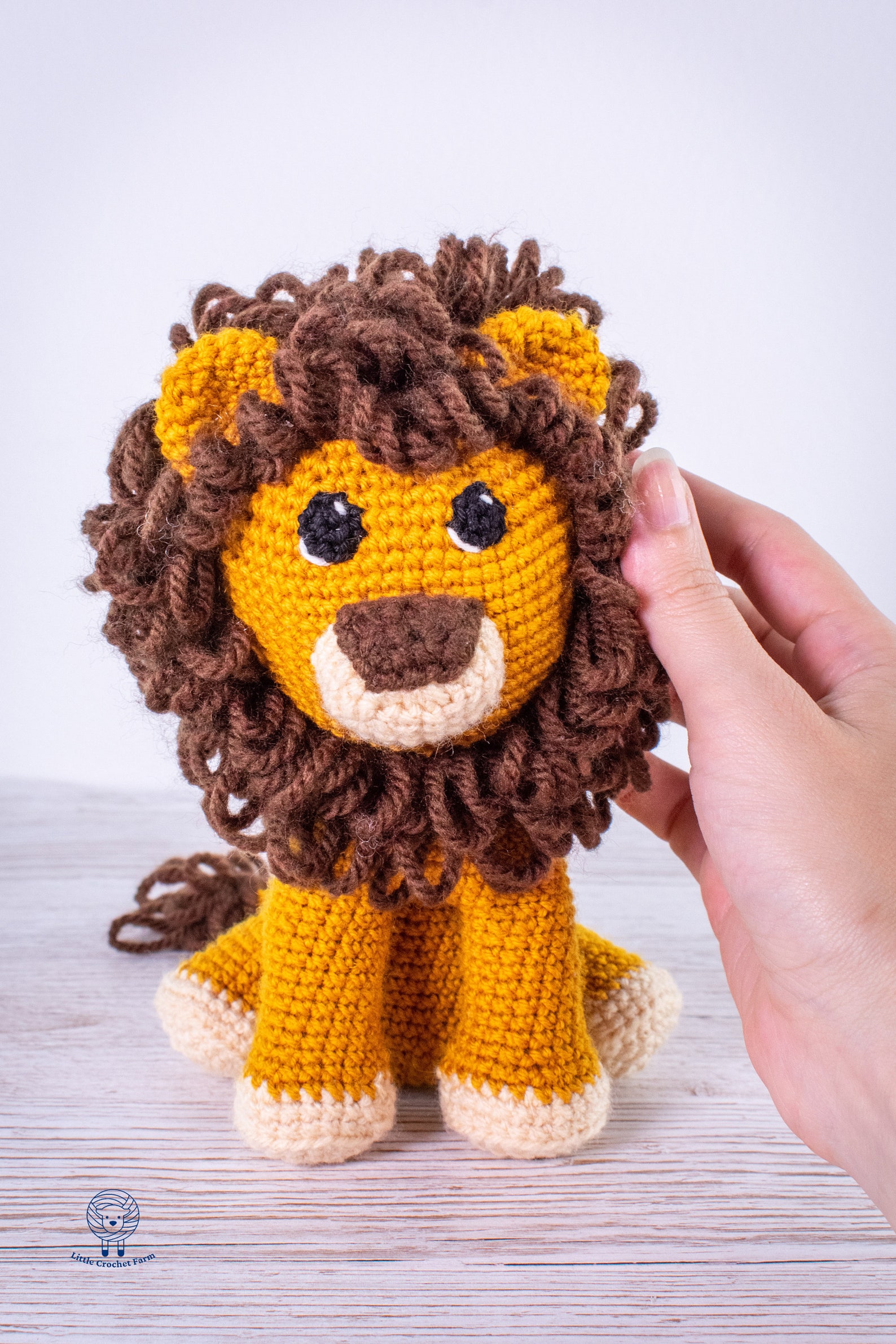 Baby Lion Crochet Toy Pattern Lion Amigurumi Pattern PDF | Etsy
