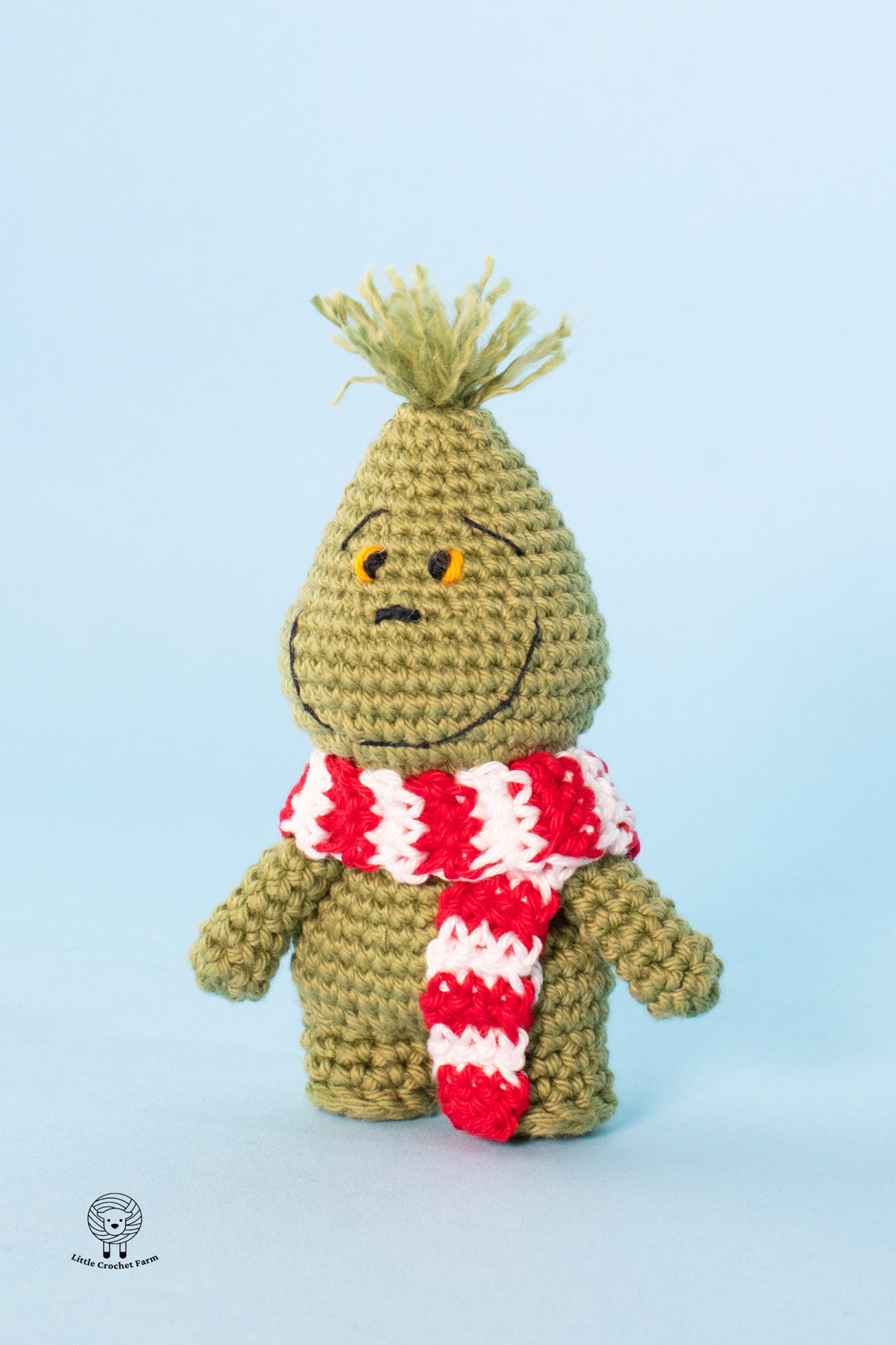 Crochet Grinch Amigurumi Pattern Mini Grinch Christmas Etsy