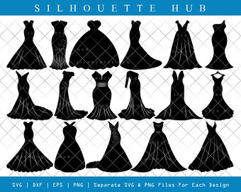 Download Wedding Dress Svg Etsy