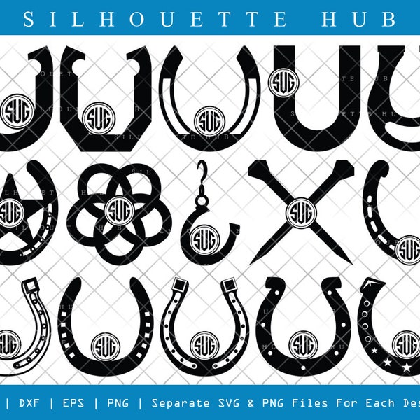 Horseshoe Nail Art Etsy