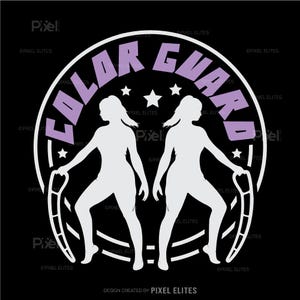 Color Guard SVG Cut Files for T-shirt & Mug Designs | DIY Shirt Gifts ...