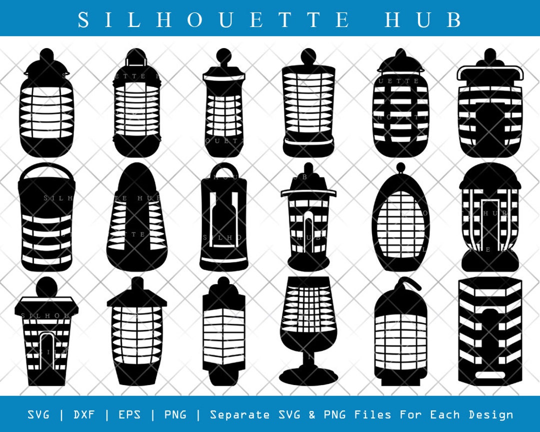 Bug Zapper Silhouette, Bug Zapper SVG, Mosquito Killer Svg, Electric