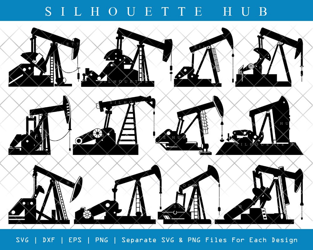 Oil Pumping Unit Clipart Heart