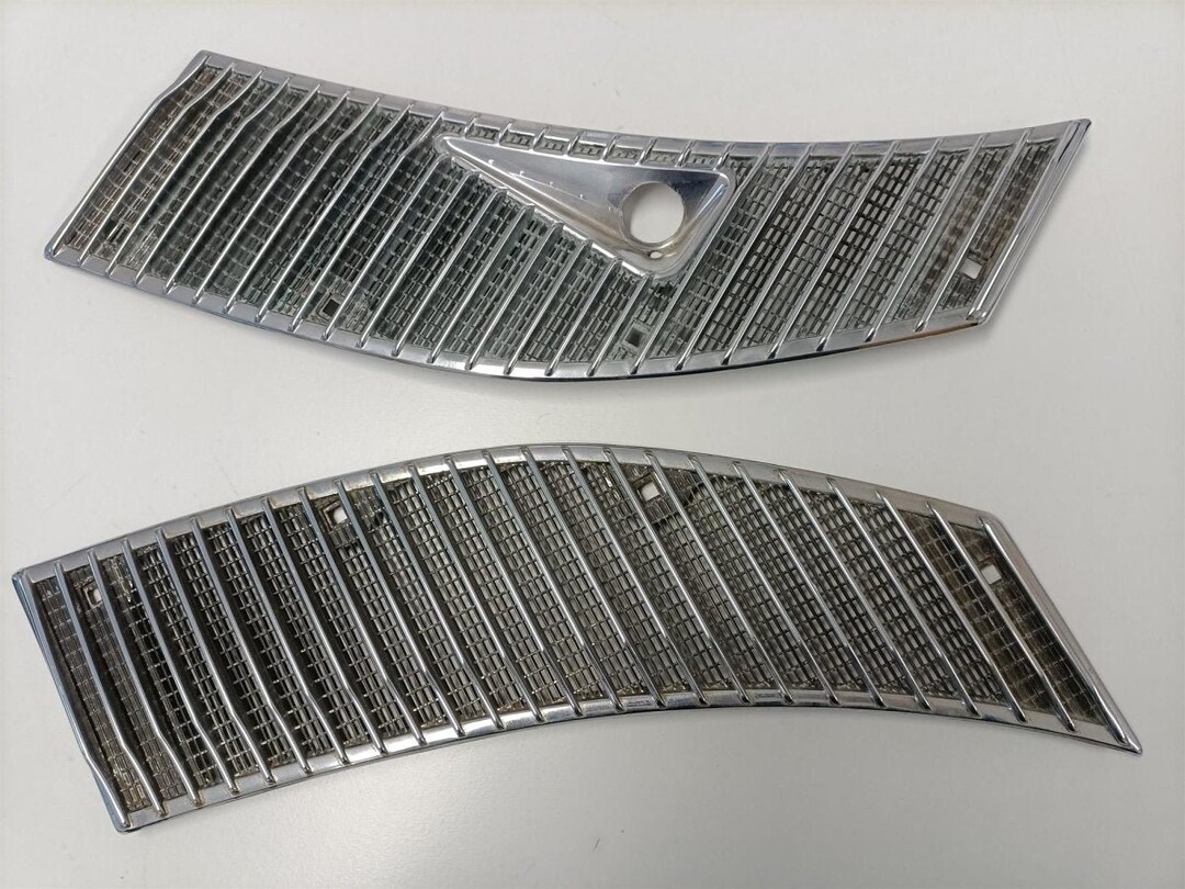 Innen Chrom Lüftungsgitter Für Vauxhall ADAM & CORSA D – Ersatz Für OEM-Nummer 13417363, Links/rechts