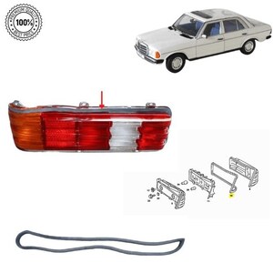 New Rear Light Seal for Mercedes W123 Sedan coup Left right