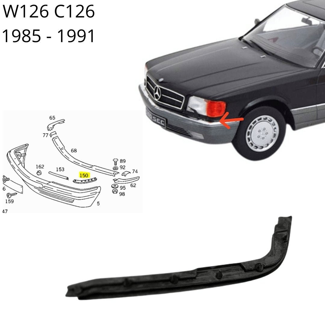 MB-126-560SEL外装部品-フロントバンパー販売 MB-126-560SEL-外装部品-フロントバンパー販売