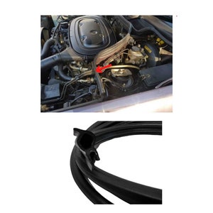 Nieuwe motorcompartimentafdichtingsmof voor Mercedes W124/W201, vervangend onderdeel van OEM-kwaliteit