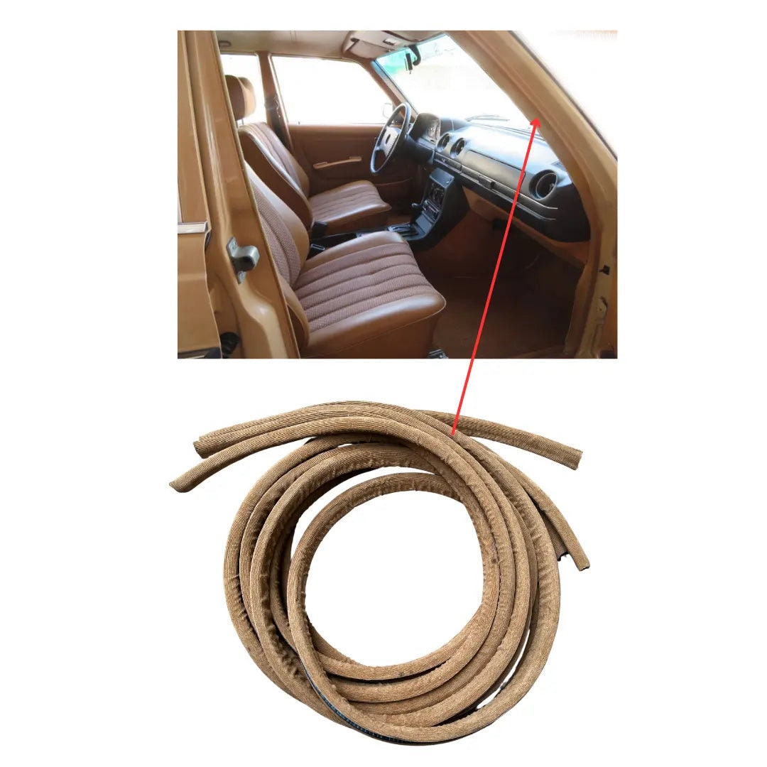 Kantenschutz Set vorne und hinten neu für Mercedes-Benz W123 Sedan 