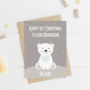 Erste Weihnachtskarte, Personalisierte Weihnachtskarte, Baby Erste Weihnachtskarte, 1. Weihnachtskarte