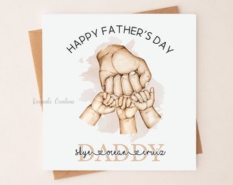 Happy Father’s Day Card to Dad, blank pops father's day card