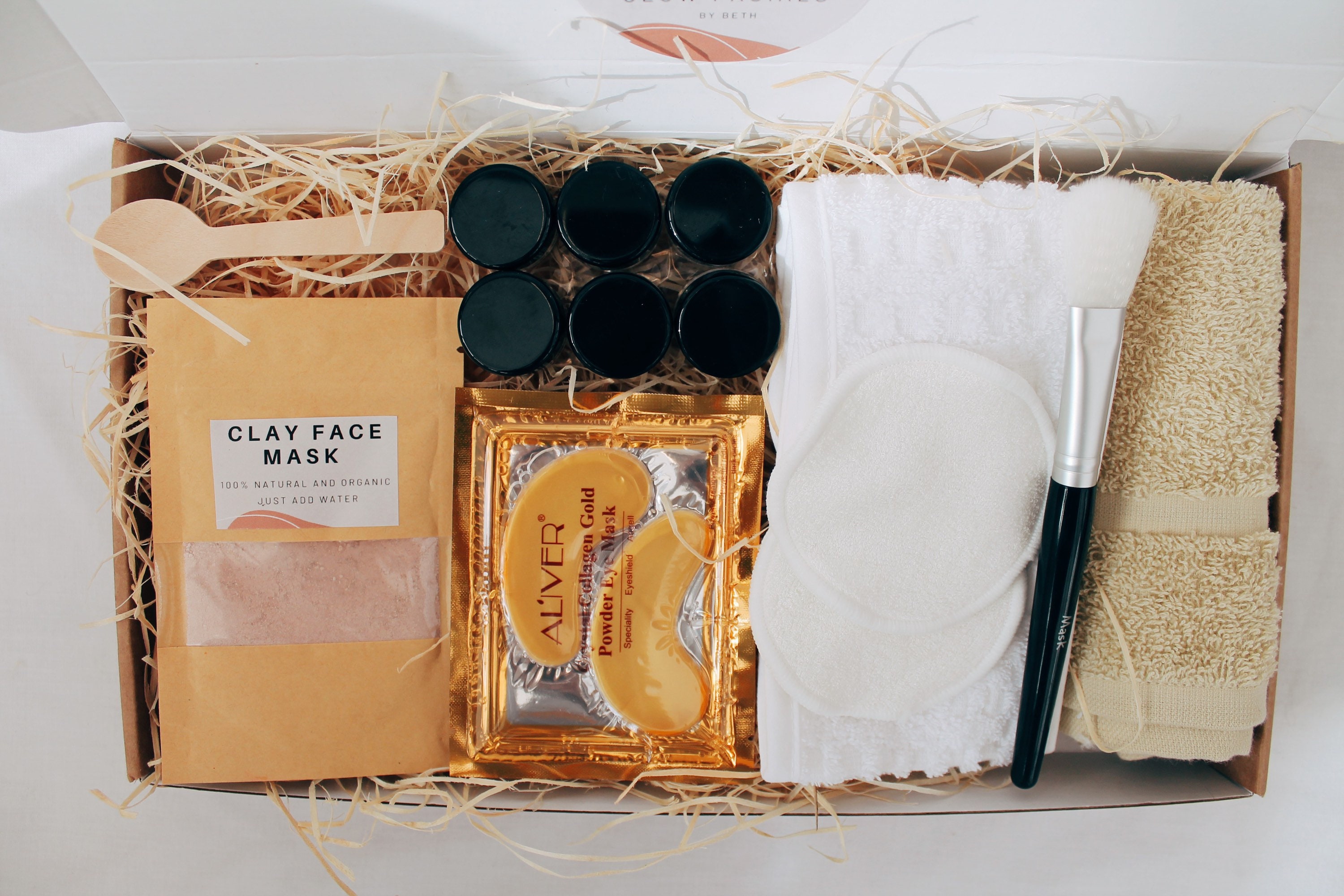 Facial Pamper Hamper Box Skincare Gift Set Thinking of you Etsy