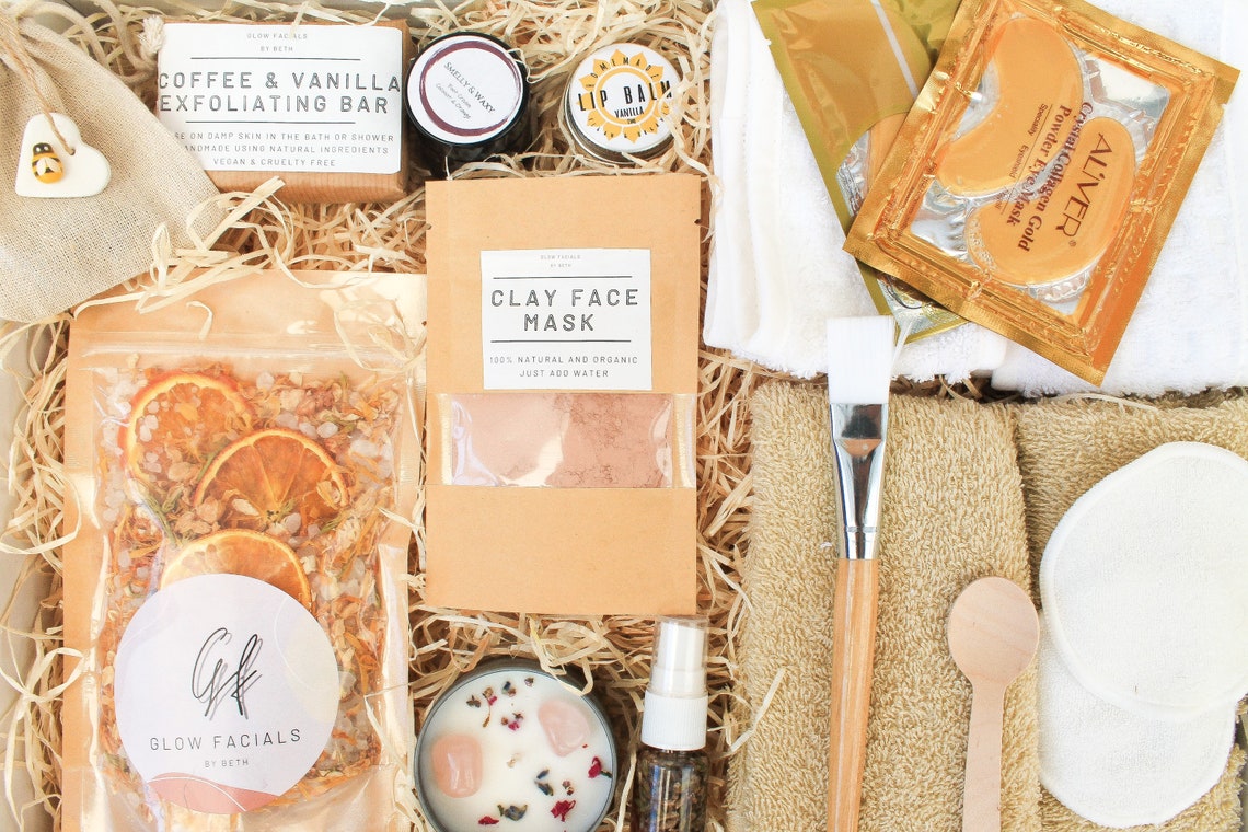 Couples EcoFriendly Pamper Hamper Luxury Box of Love with Etsy