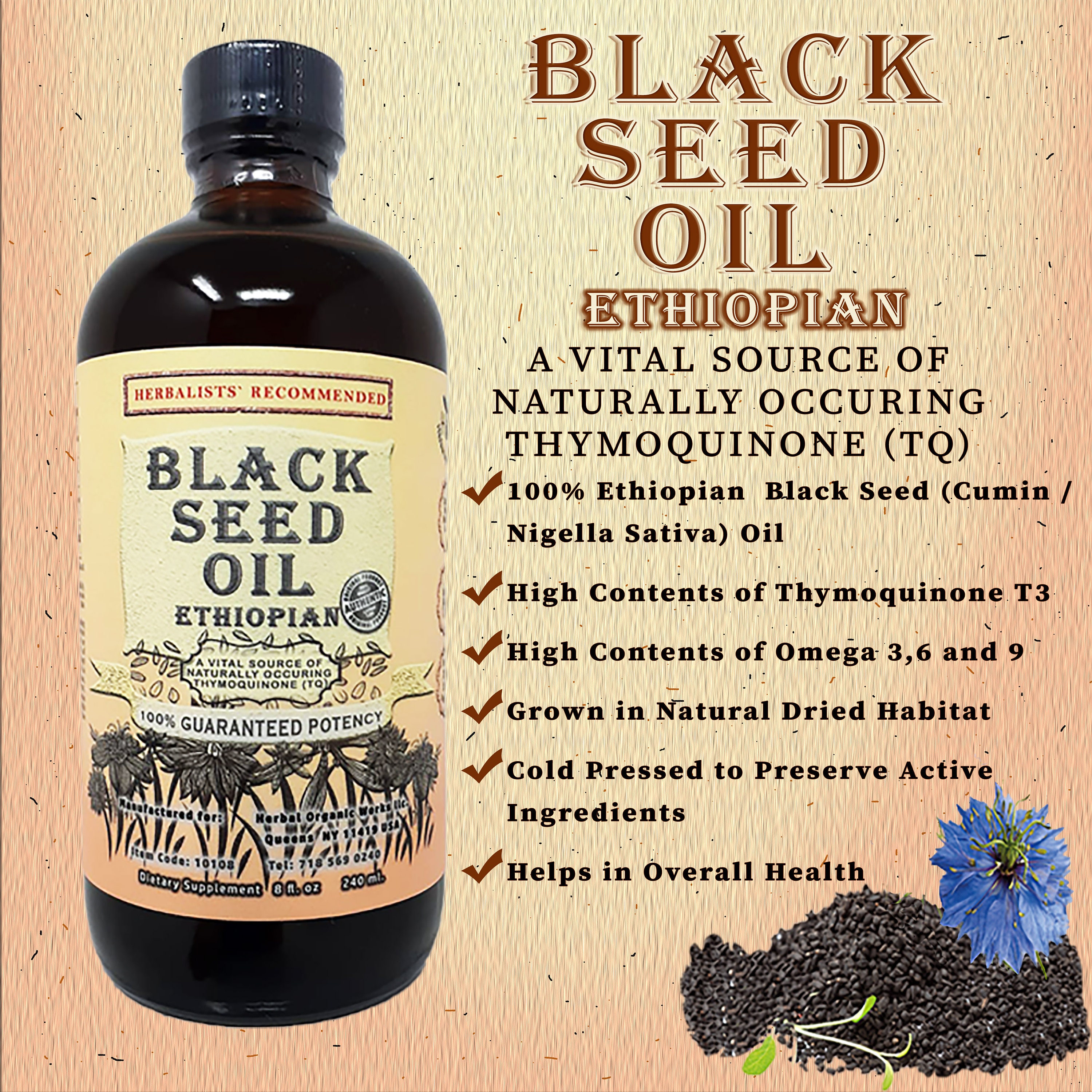 100 Pure Ethiopian Black Seed Oil 16 Oz.black Seed Etsy Canada