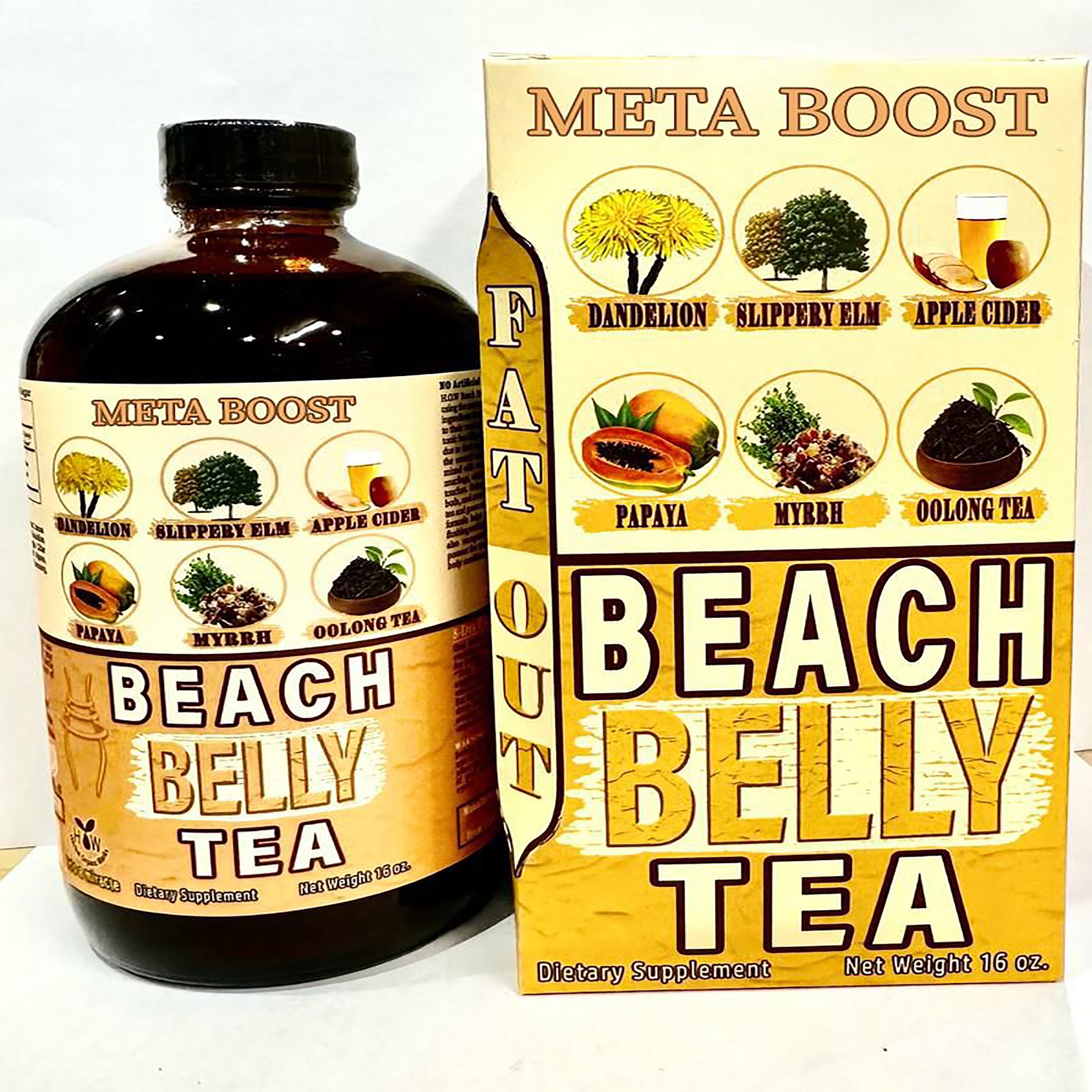 BEACH BELLY BITTERS Meta Boost Detox / Cleansing With Etsy