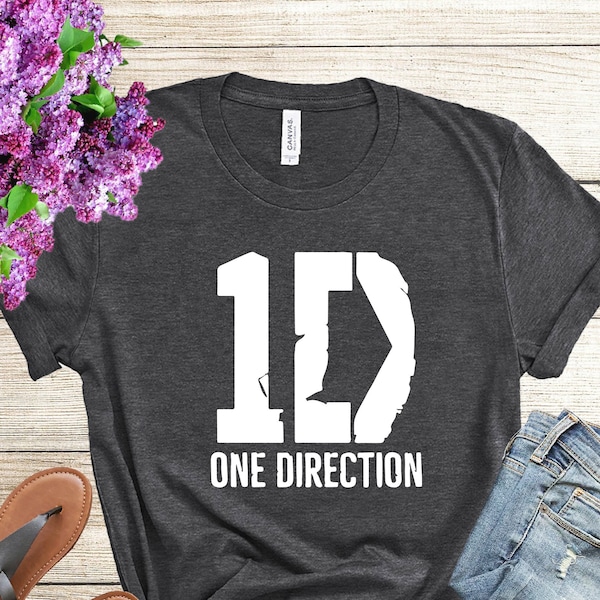 One Direction Shirt, One Direction Tee , Heavy Metal Direction Shirt , 1D shirt, One Direction Tshirt, Heavy Metal Direction T-Shirt,